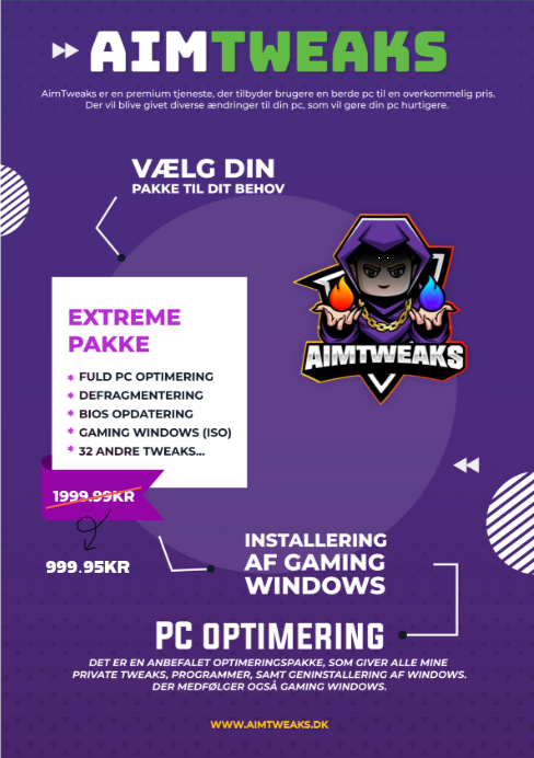 AimTweaks: Extreme Pakke [FPS Boost 80-150%]